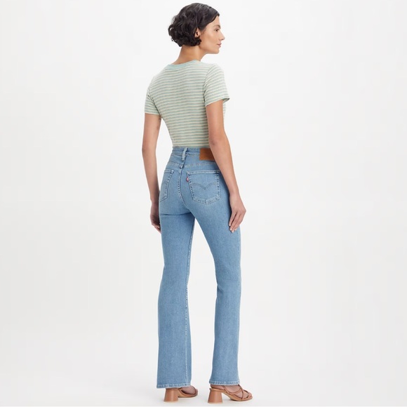 HIGH RISE FLARE WOMEN'S JEANS - Picture 4 of 5